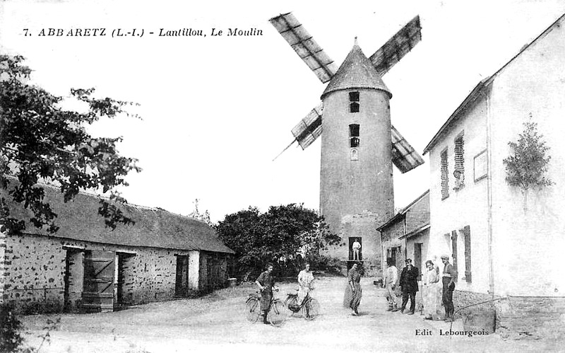 Moulin  Abbaretz (anciennement en Bretagne).