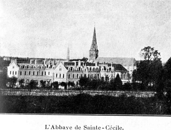 Solesmes : abbaye de Sainte-Ccile