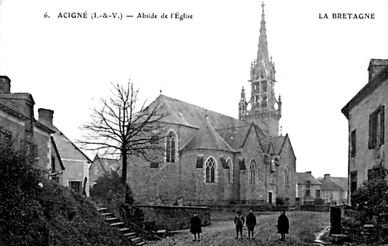 Eglise d'Acign (Bretagne).