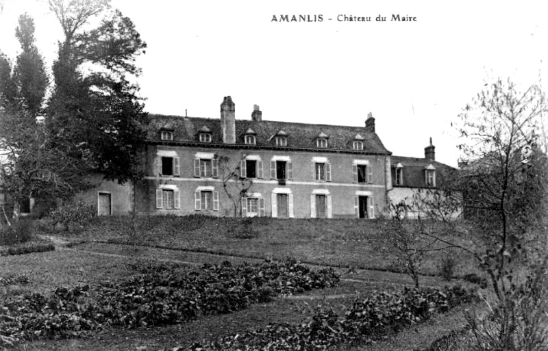 Château d'Amanlis (Bretagne).