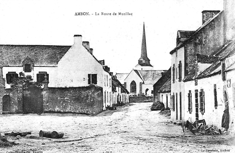 Ville d'Ambon (Bretagne).