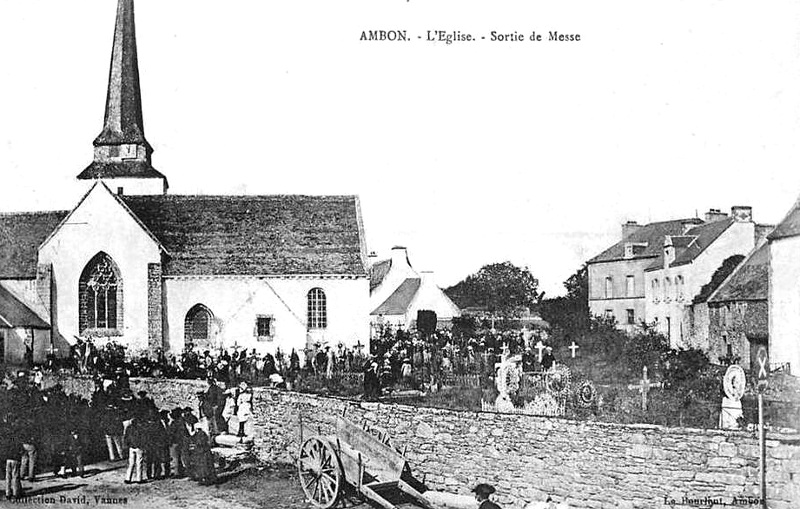 Ville d'Ambon (Bretagne).