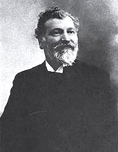 Portrait d'Anatole Le Braz, crivain, en 1915.
