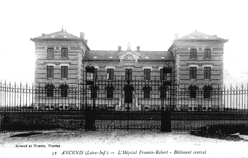 Hpital d'Ancenis (anciennement en Bretagne).