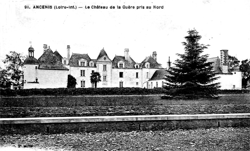 Chteau de la Gure  Ancenis (anciennement en Bretagne).