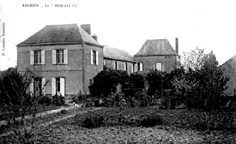 Chteau de Bois-Jauny  Ancenis (anciennement en Bretagne).