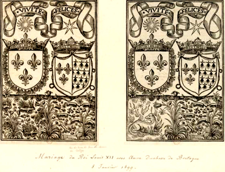 Mariage d'Anne de Bretagne et de Louis XII