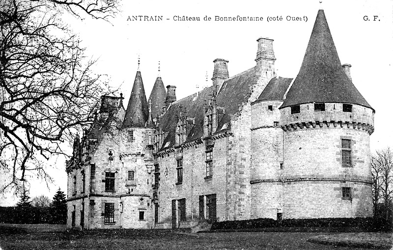 Chteau de Bonnefontaine  Antrain (Bretagne).