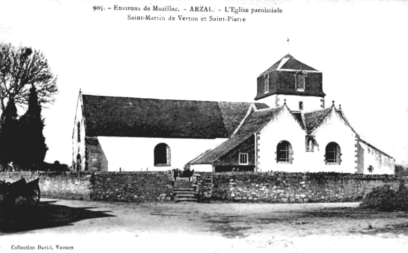 Eglise d'Arzal (Bretagne).