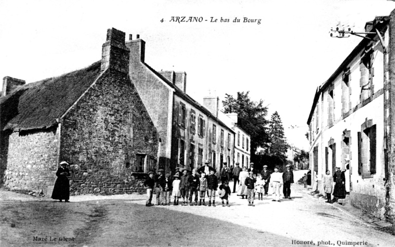 Ville d'Arzano (Bretagne).