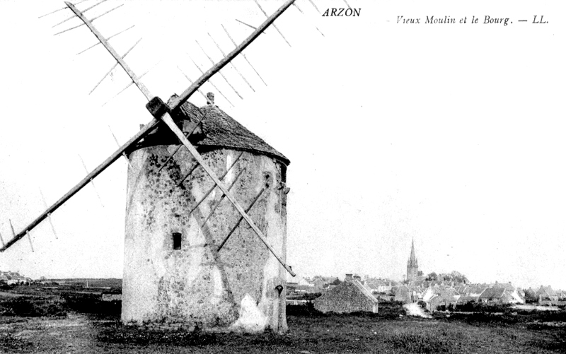 Moulin d'Arzon (Bretagne).