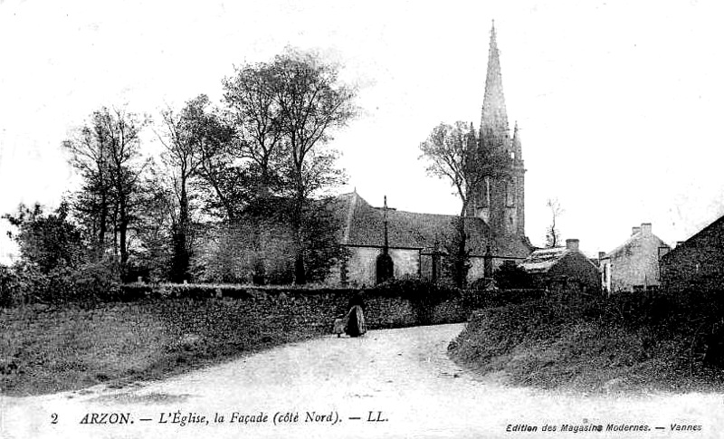 Eglise d'Arzon (Bretagne).
