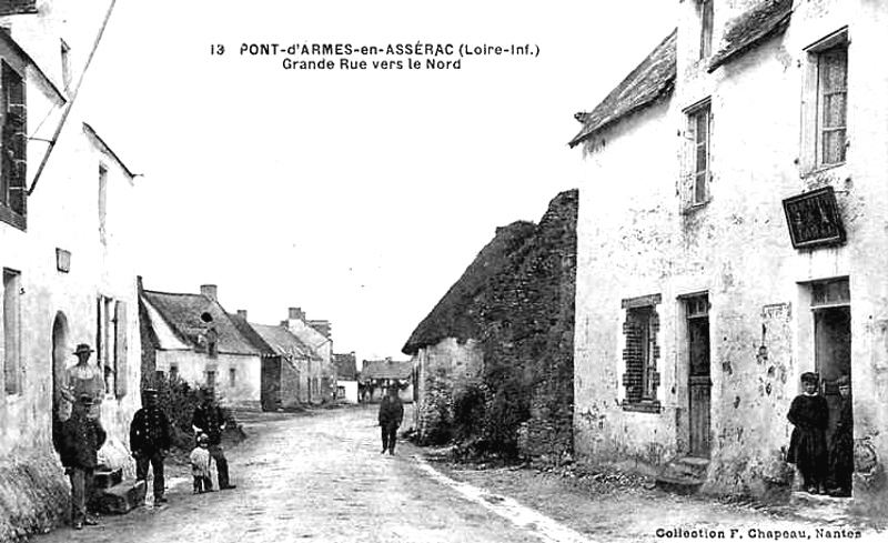 Ville d'Assrac (anciennement en Bretagne).