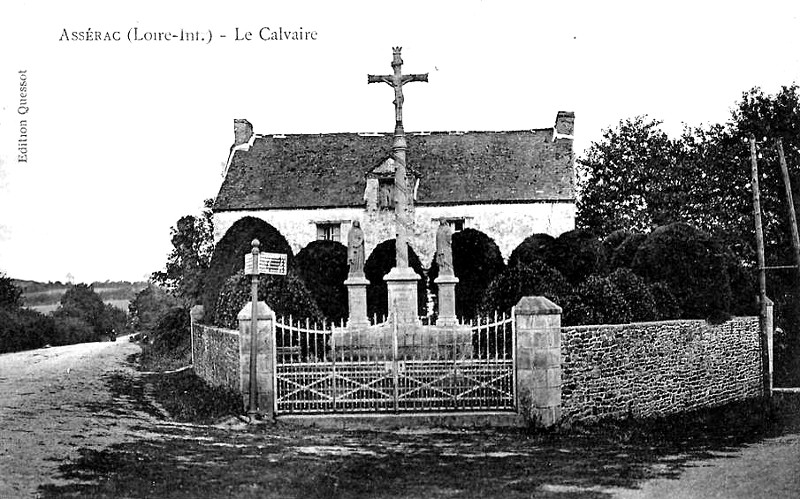 Calvaire d'Assrac (anciennement en Bretagne).