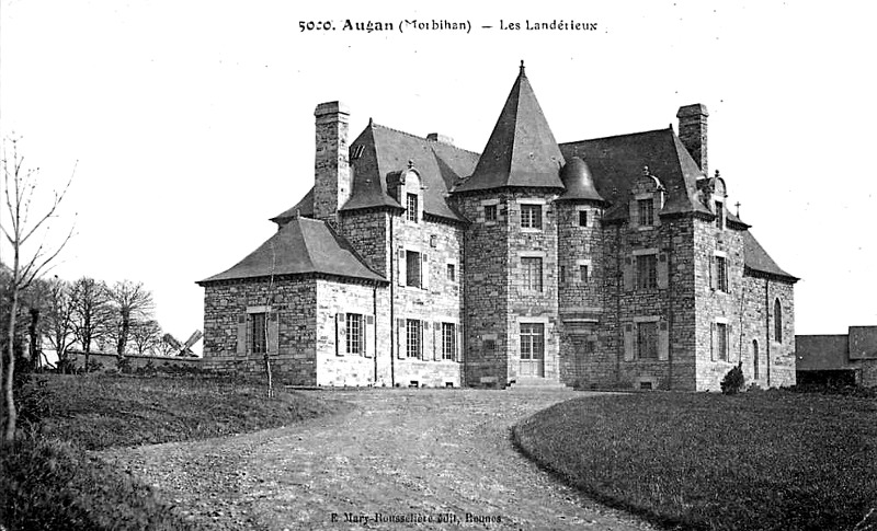 Chteau de Landrieux  Augan (Bretagne).