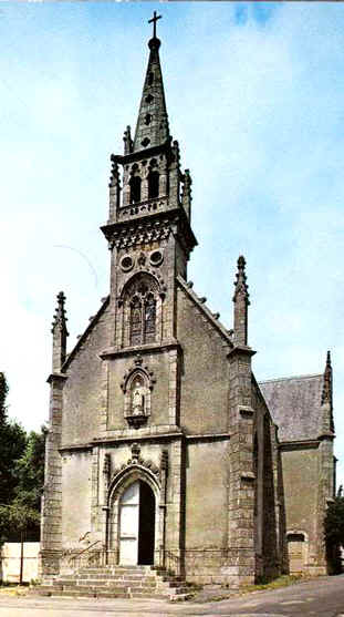 Auray : glise Notre-Dame de Lourdes
