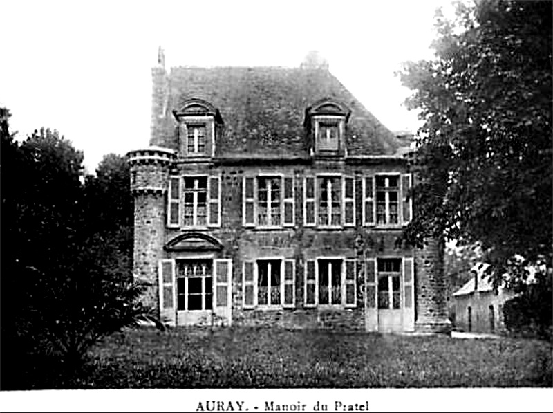 Manoir du Pratel  Auray (Bretagne).