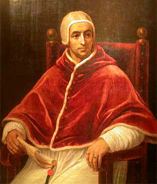 Le pape ou antipape Benoît XIII à Avignon (1394-1429).