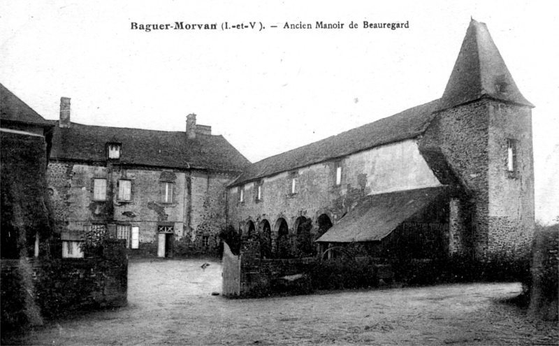 Manoir de Beauregard  Baguer-Morvan (Bretagne).