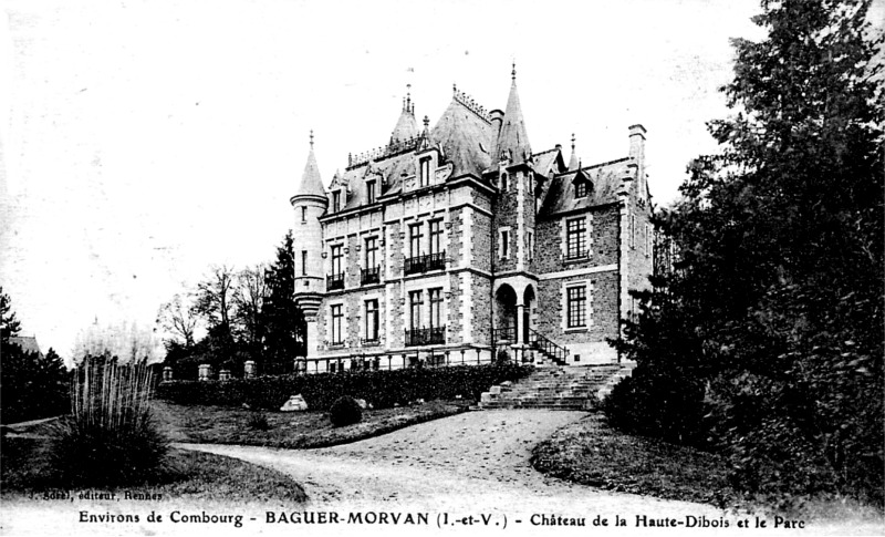 Chteau de Baguer-Morvan (Bretagne).