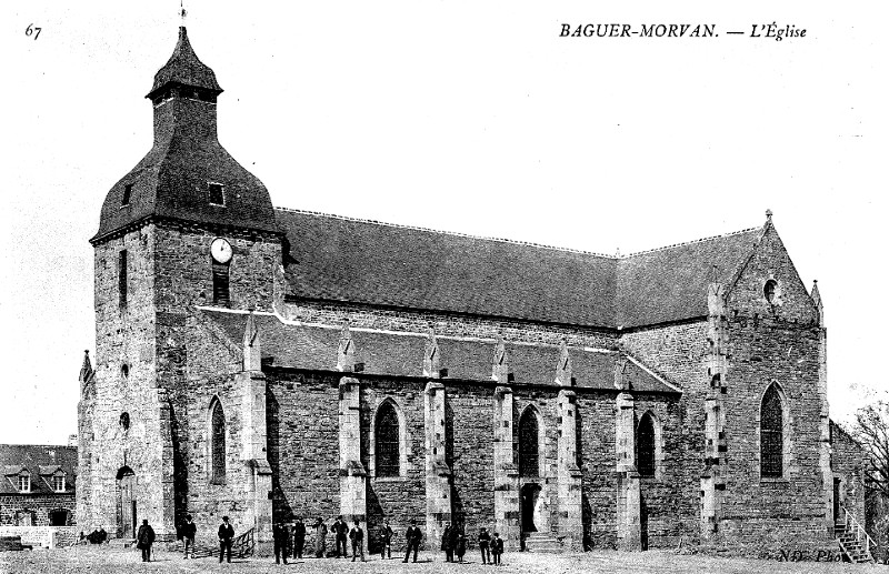 Eglise de Baguer-Morvan (Bretagne).