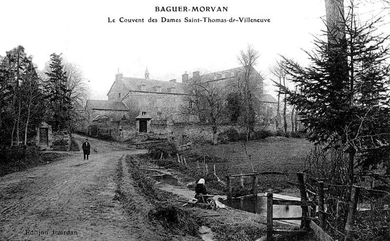 Ville de Baguer-Morvan (Bretagne).