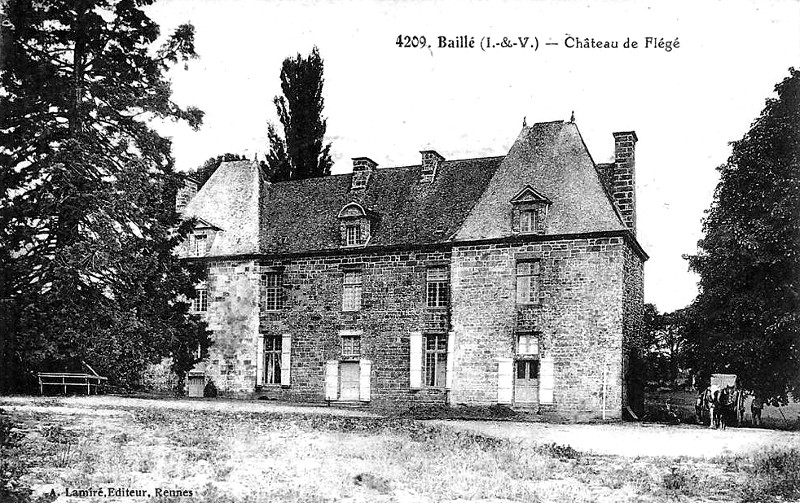 Chteau des Flgs  Baill (Bretagne).