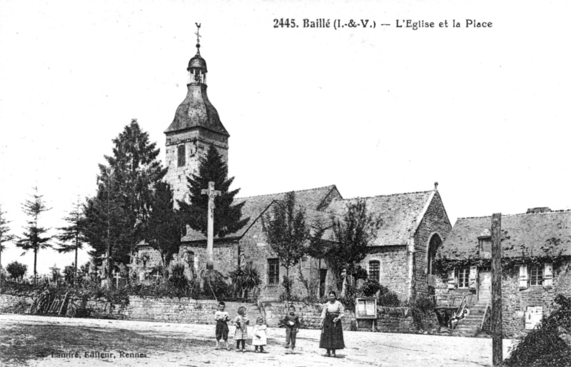Eglise de Baill (Bretagne).