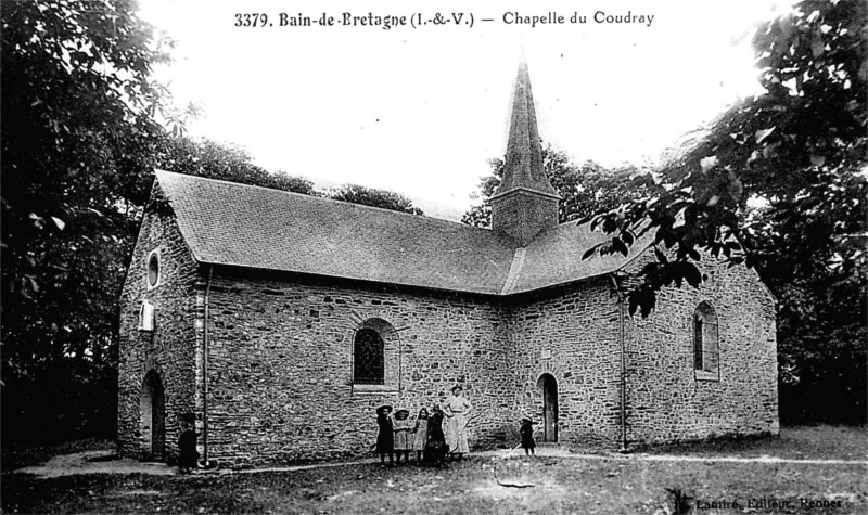 Chapelle de Coudray  Bain-de-Bretagne (Bretagne).
