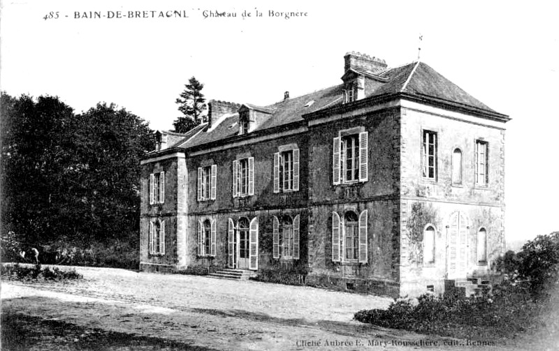 Chteau de la Borgnire  Bain-de-Bretagne (Bretagne) : institut Saint-Joseph.