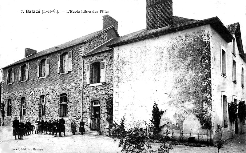 Ecole de Balaz (Bretagne).