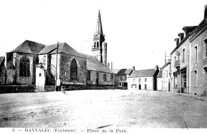 Eglise de Bannalec (Bretagne).