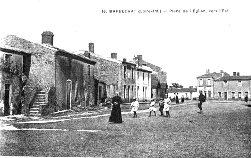 Ville de Barbechat (Bretagne).