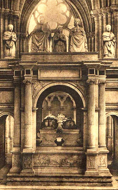 Basilique de Saint-Denis : tombeau de Franois Ier et de Claude de France