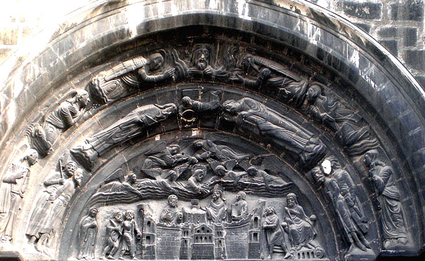 Basilique de Saint-Denis : portail de droite
