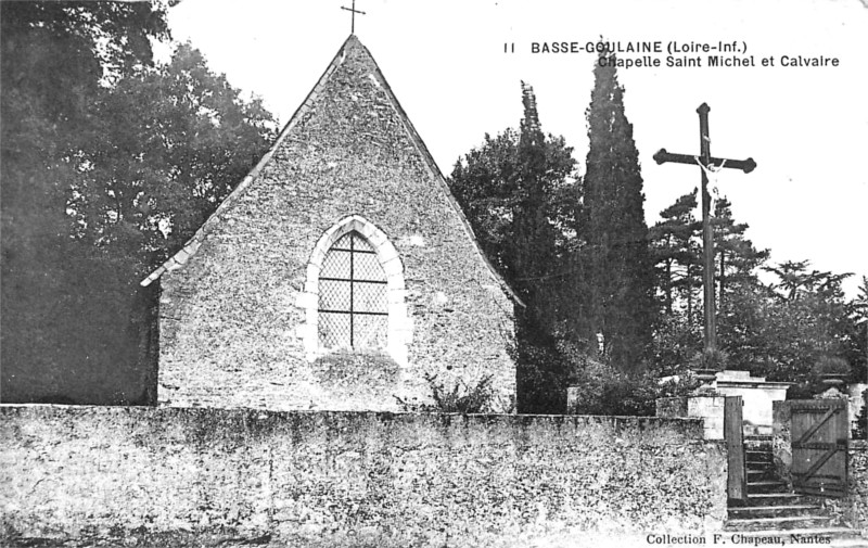 Chapelle Saint-Michel  Basse-Goulaine (anciennement en Bretagne).