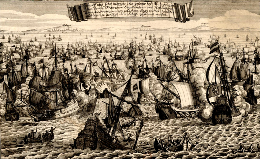 Bataille navale de Malaga.