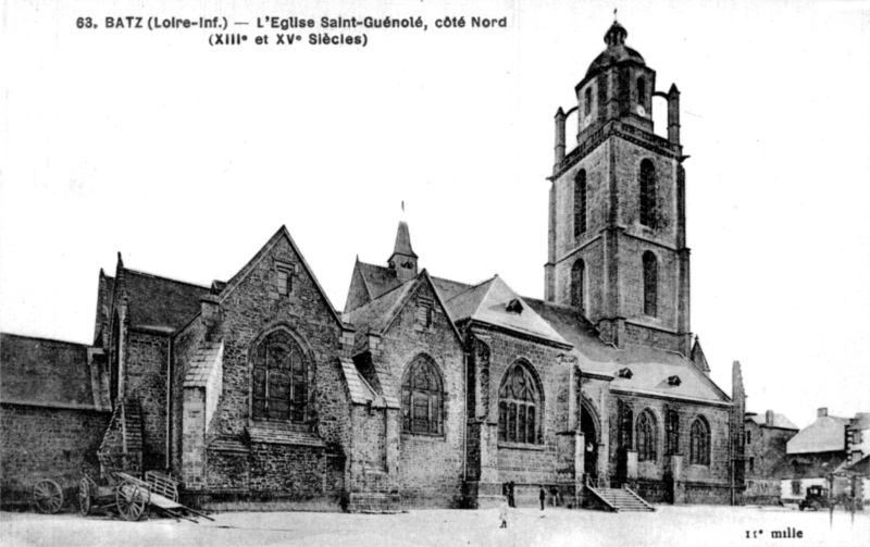 Eglise de Batz-sur-Mer (anciennement en Bretagne).