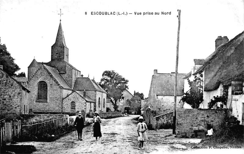 Ancienne glise de Escoublac (anciennement en Bretagne).