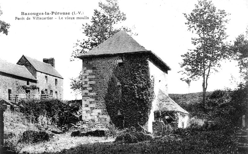 Moulin de Bazouges-la-Prouse (Bretagne).