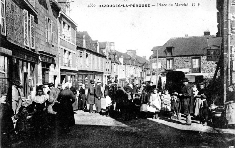 Ville de Bazouges-la-Prouse (Bretagne).