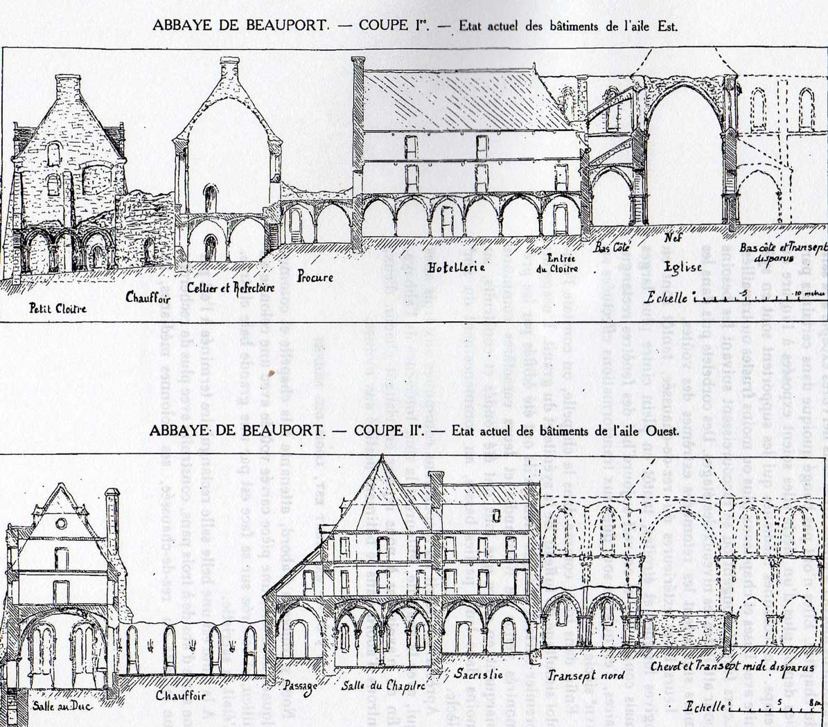 Bretagne : abbaye de Beauport