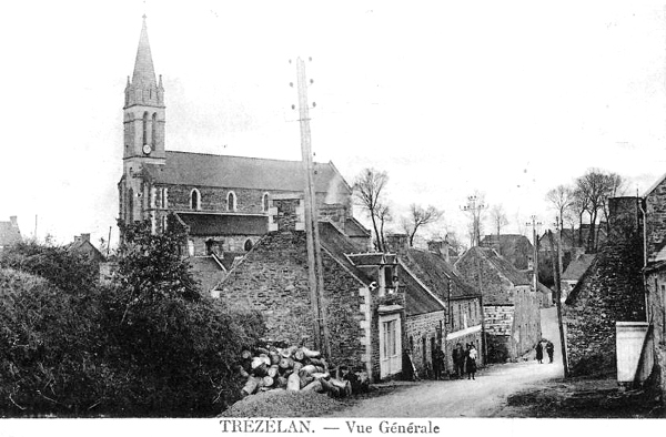 Eglise de Trzlan en Bgard (Bretagne).