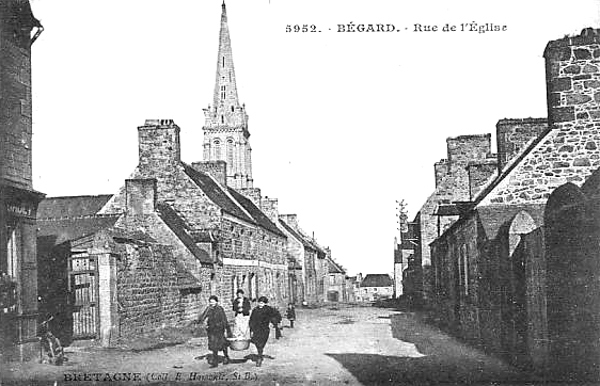 Ville de Bgard (Bretagne).