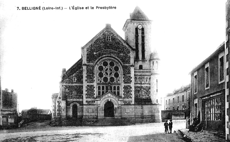 Eglise de Bellign (anciennement en Bretagne).