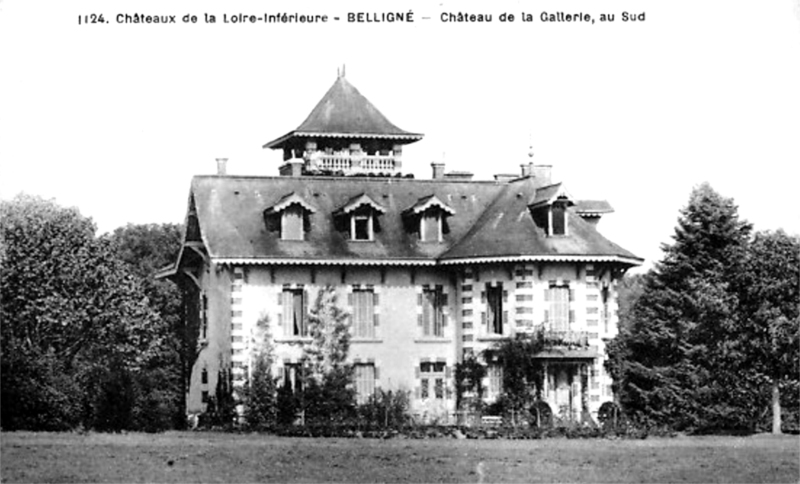 Chteau de la Gallerie  Bellign (anciennement en Bretagne).