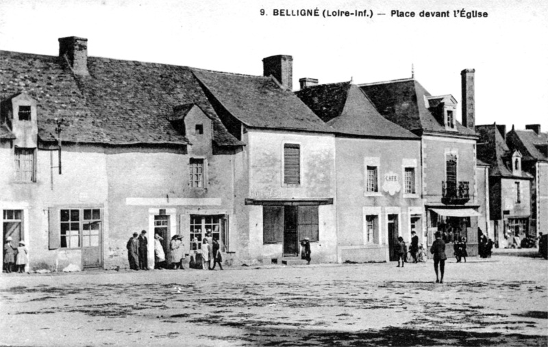 Ville de Bellign (anciennement en Bretagne).