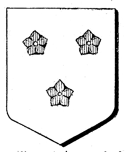 Blason de la famille Bellingant (Bretagne).