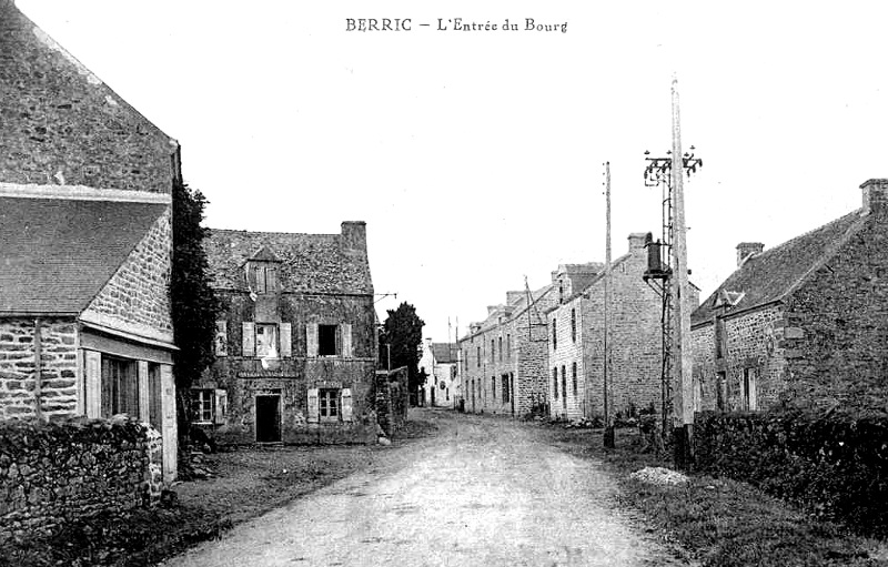Ville de Berric (Bretagne).