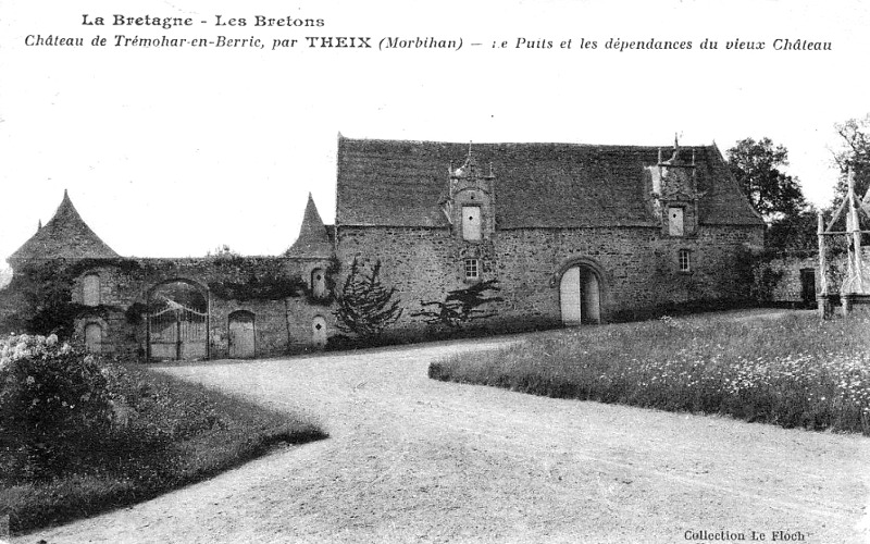 Chteau de Trmohar en Berric (Bretagne).
